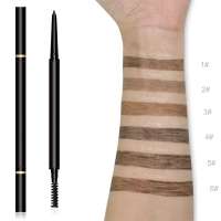 new tatoo tinted eyebrow pencil waterproof microblading thin slim eyebrow pencil private label